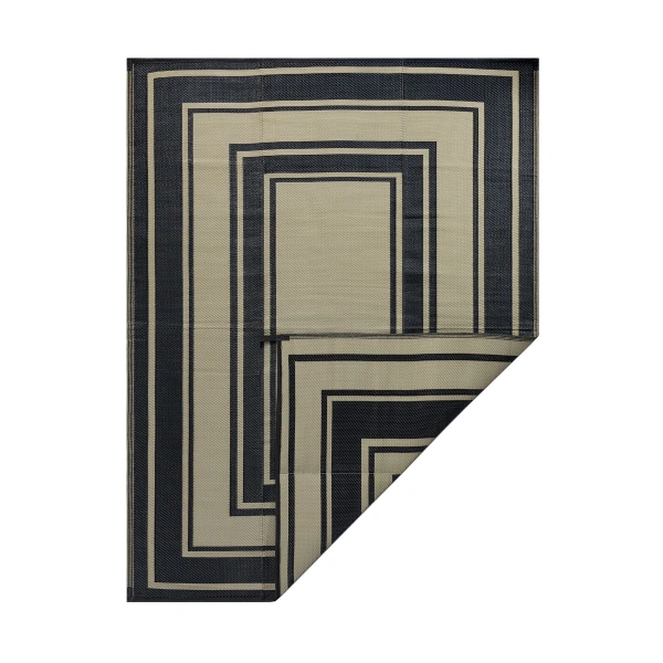 Plastik Halı Katlanabilir Çift Taraflı Plaj Kamp Piknik Balkon Hasır Mat Savan Karavan Halısı Kilim