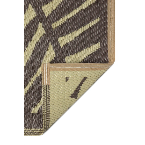 Plastik Halı Katlanabilir Çift Taraflı Plaj Kamp Piknik Balkon Hasır Mat Savan Karavan Halısı Kilim