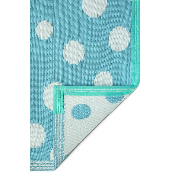 Plastik Halı Katlanabilir Çift Taraflı Plaj Kamp Piknik Balkon Hasır Mat Savan Karavan Halısı Kilim