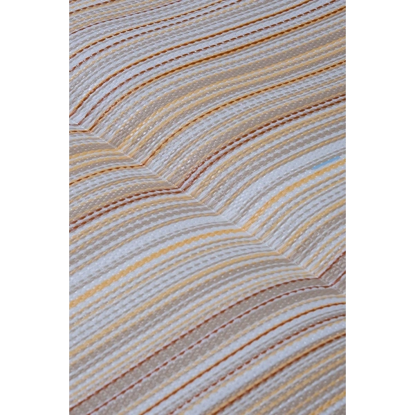 Plastik Halı Katlanabilir Çift Taraflı Plaj Kamp Piknik Balkon Hasır Mat Savan Karavan Halısı Kilim