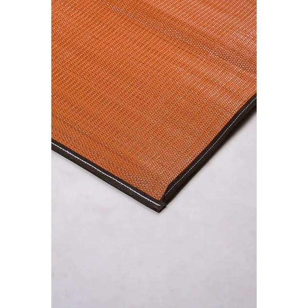 Plastik Halı Katlanabilir Çift Taraflı Plaj Kamp Piknik Balkon Hasır Mat Savan Karavan Halısı Kilim