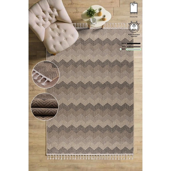 Bukle Dokuma İnce Saçaklı Salon Mutfak Oturma Odası halısı Yoluk Antre Çocuk Yatak Odası Kilim Halı