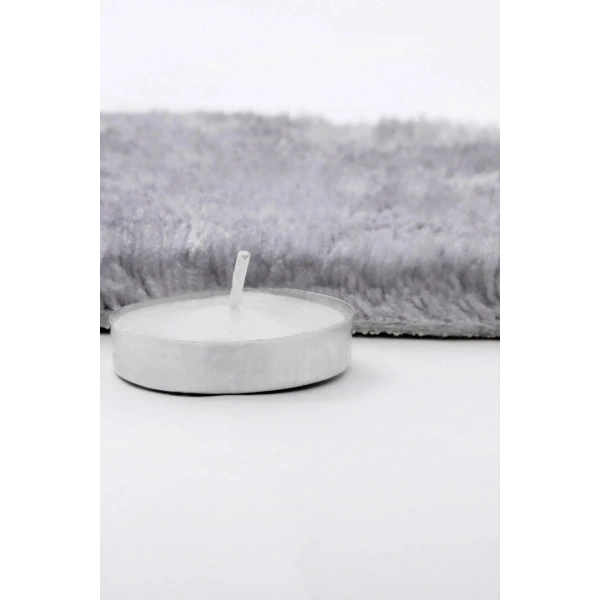 Gri Post Peluş Tavşan Tüyü Kaymaz Taban Makinede Yıkanabilir Toz Vermez Halı Yolluk Kilim