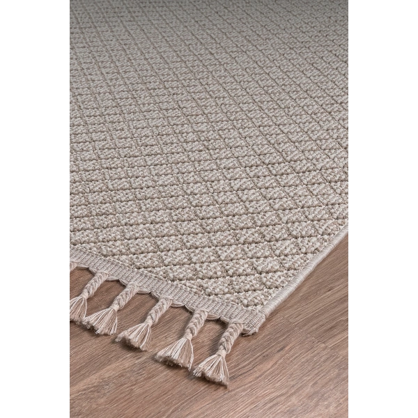 Krem Bukleli Dokuma Modern Salon Mutfak Oturma Odası Halısı Yolluk Yatak Odası Kilim Bukle Halı