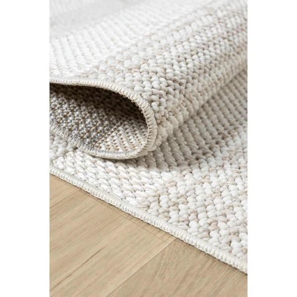 Krem Bej Yumuşak Bukleli Dokuma Halı Bukle Kilim Salon Mutfak Koridor Yolluk Dokuma Makine Halısı