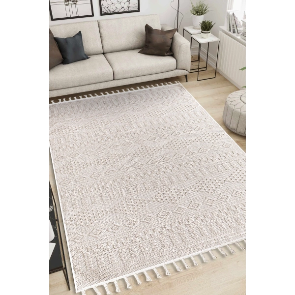 Bukle Sisal İnce Dokuma Halı Hav Vermeyen Salon Çocuk Yatak Oturma Odası Halısı Bukleli Yolluk Kilim
