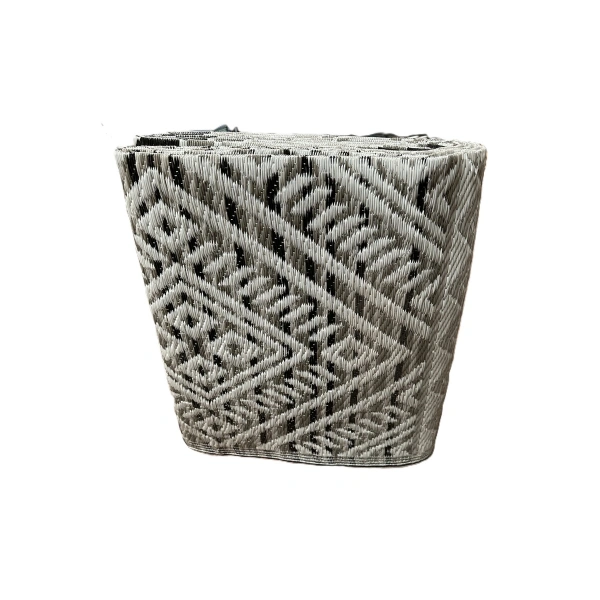 XL 10 - 12 Kişilik Plastik Hasır Halı Katlanabilir Çift Taraflı Yıkanabilir Plaj Kamp Piknik Karavan Halısı Kilim