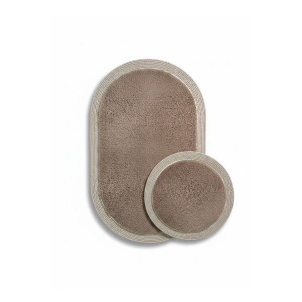 2’li Post Banyo Paspas Seti Kaymaz Taban Yıkanabilir Peluş Jüt Kenar Detaylı Oval Yuvarlak 100x60 60x60 Kilim Halı