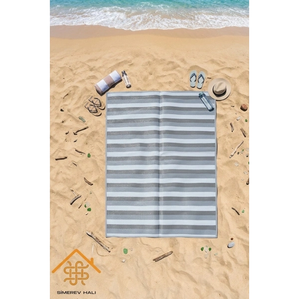 Plastik Piknik Kamp Karavan Bahçe Hasırı Mat Balkon Mutfak Hasır Halı Kilim