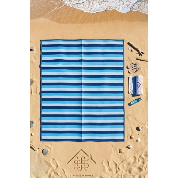 Plastik Piknik Kamp Karavan Bahçe Hasırı Mat Balkon Mutfak Hasır Halı Kilim