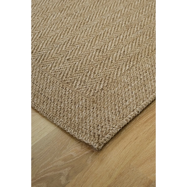 Simerev Halı Bohem Dokuma Örme Modern Jüt Hasır Kaymaz Taban Yıkanabilir Antialerjik Yolluk Kilim