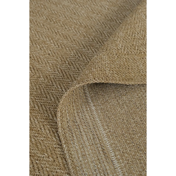 Simerev Halı Bohem Dokuma Örme Modern Jüt Hasır Kaymaz Taban Yıkanabilir Antialerjik Yolluk Kilim