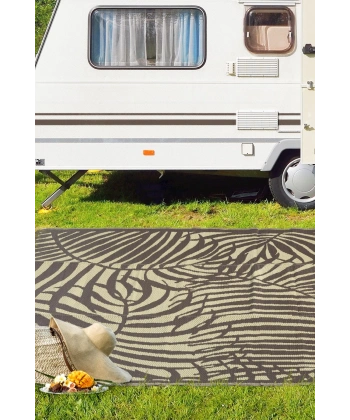 Plastik Halı Katlanabilir Çift Taraflı Plaj Kamp Piknik Balkon Hasır Mat Savan Karavan Halısı Kilim