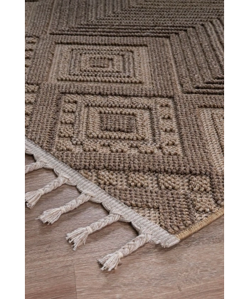 Bukle Dokuma İnce Saçaklı Salon Mutfak Oturma Odası halısı Yoluk Antre Çocuk Yatak Odası Kilim Halı