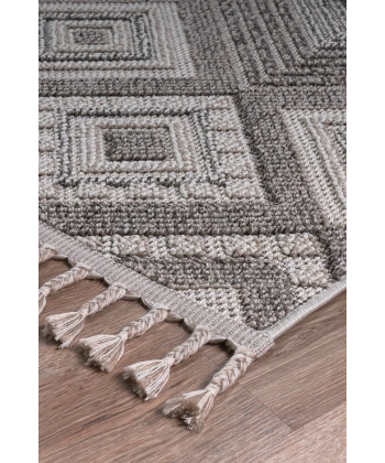 Bukle Dokuma İnce Saçaklı Salon Mutfak Oturma Odası halısı Yoluk Antre Çocuk Yatak Odası Kilim Halı