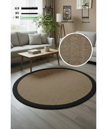 Modern Jüt Yıkanabilir Kaymaz Tabanlı Halı Salon Mutfak Çocuk Yatak Oturma Odası Halısı Yolluk Kilim