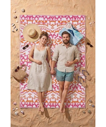 Plastik Halı Katlanabilir Çift Taraflı Plaj Kamp Piknik Balkon Hasır Mat Karavan Halısı Kilim