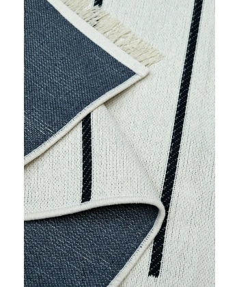 SİMEREV HALI İskandinav Kaymaz Taban Saçaklı Dokuma Örgü Yıkanabilir Salon Oturma Odası Yolluk Kilim