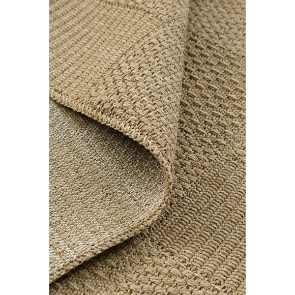 Simerev Halı Bohem Dokuma Örme Modern Jüt Hasır Kaymaz Taban Yıkanabilir Antialerjik Yolluk Kilim