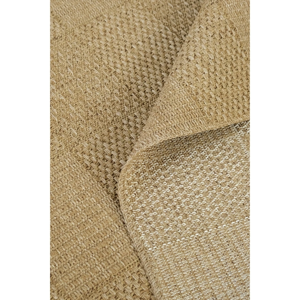 Simerev Halı Bohem Dokuma Örme Modern Jüt Hasır Kaymaz Taban Yıkanabilir Antialerjik Yolluk Kilim