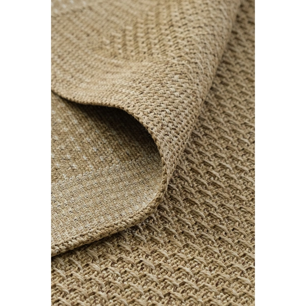 Simerev Halı Bohem Dokuma Örme Modern Jüt Hasır Kaymaz Taban Yıkanabilir Antialerjik Yolluk Kilim