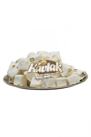 Çifte Kavrulmuş Fıstıklı Sütlü Lokum