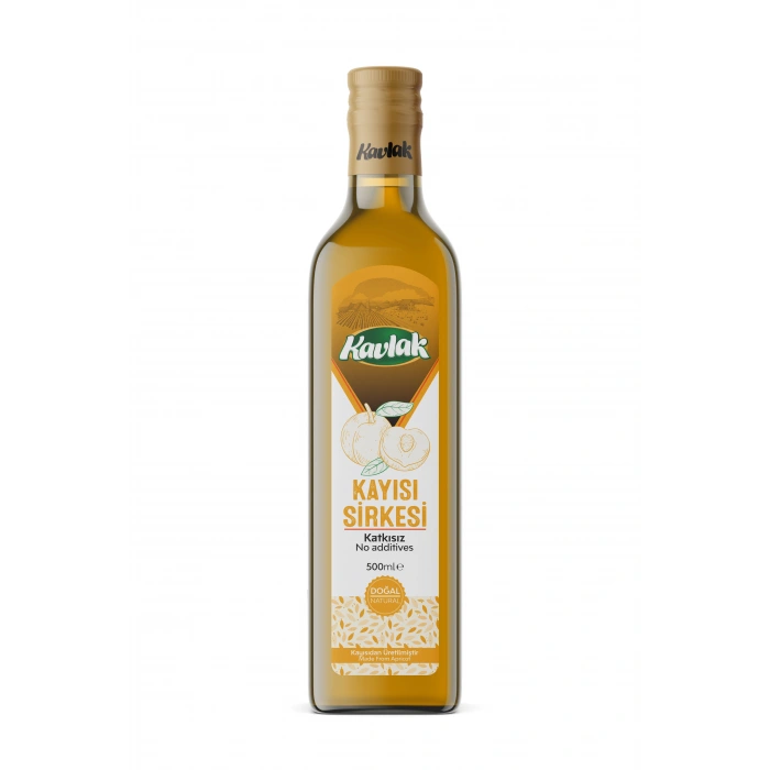 Kayısı Doğal Fermantasyon Detox Sirke 500ml