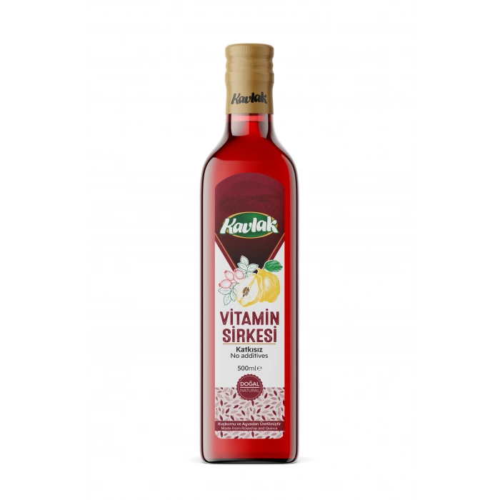 Vitamin Doğal Fermantasyon Detox Sirke 500ml