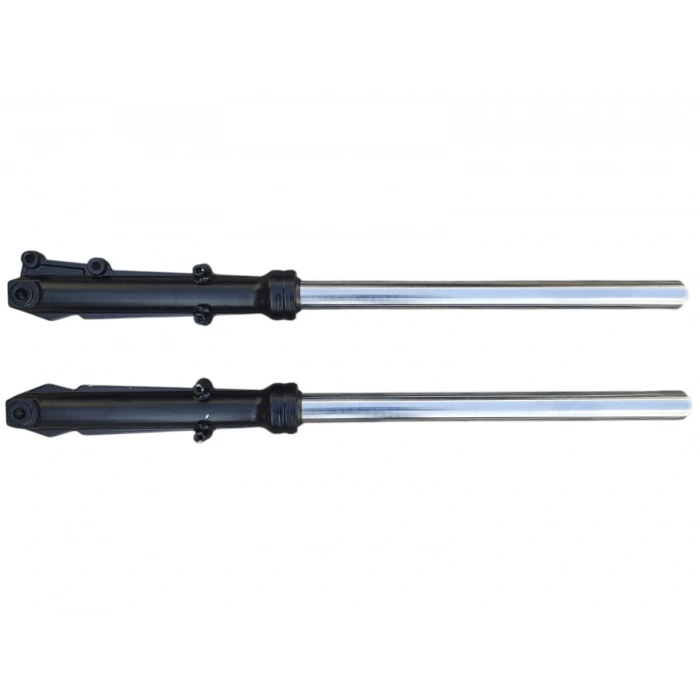 E-BİKE YÜK ÖN AMORTİSÖR DİSKLİ SİYAH 33 mm 71 cm