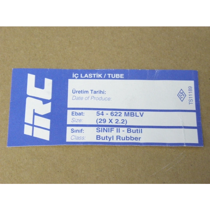 İÇ LASTİK  29 x 2.2 (54-622 MB-L/V) (8626)