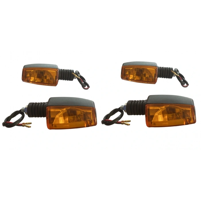 SİNYAL 125 CG SARI CAMLI KISA (4 LÜ SET)