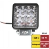 FAR KOMPLE 16 LED KARE İNCE (0577)