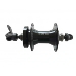 GÖBEK ÖN 32 DELİK MTB SİYAH DİSK UYUMLU + QR