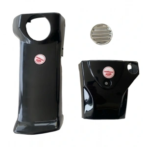 KONTAK PLASTİĞİ+ÖN PANEL (3LÜ) E-BİKE TRANS SİYAH