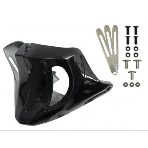 MOTOR ALT KORUMA (SAKAL) 125 CG SİYAH (Bağlantılı)