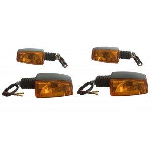 SİNYAL 125 CG SARI CAMLI KISA (4 LÜ SET)