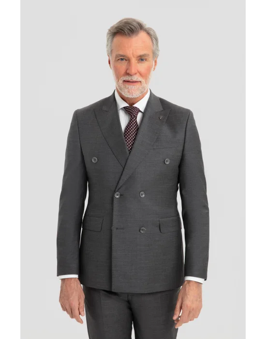 SABRİ ÖZEL NEW COLLECTİON %88 WOOL KRUVAZE ER TAKIM ELBİSE
