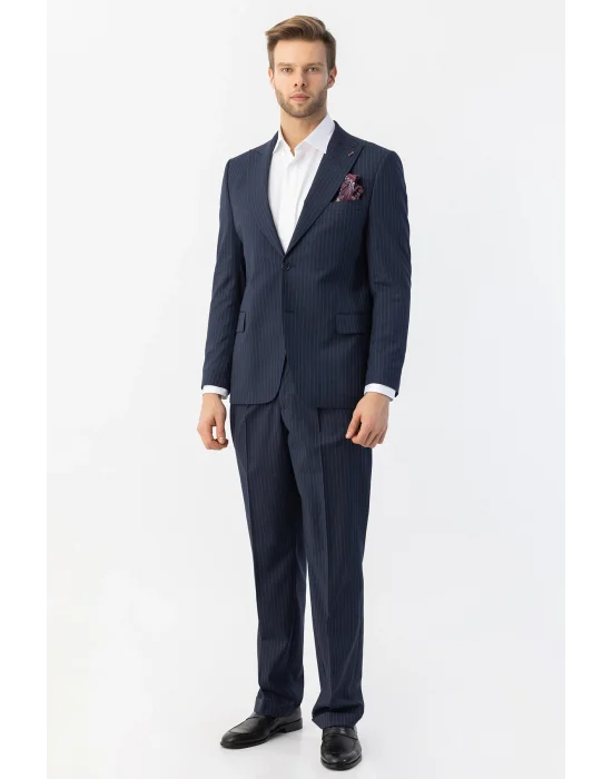 GİOTELLİ ÇİZGİLİ ERKEK TAKIM ELBİSE