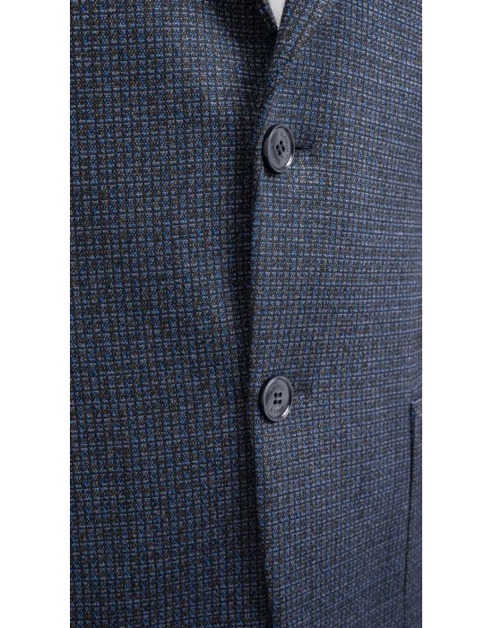 GİOTELLİ NEW COLLECTİON KENDİNDEN PÜTÜR KARELİ ER TEK CEKET