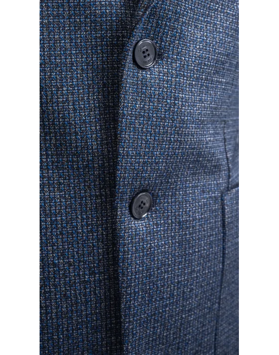 GİOTELLİ NEW COLLECTİON KENDİNDEN PÜTÜR KARELİ ERKEK CEKET