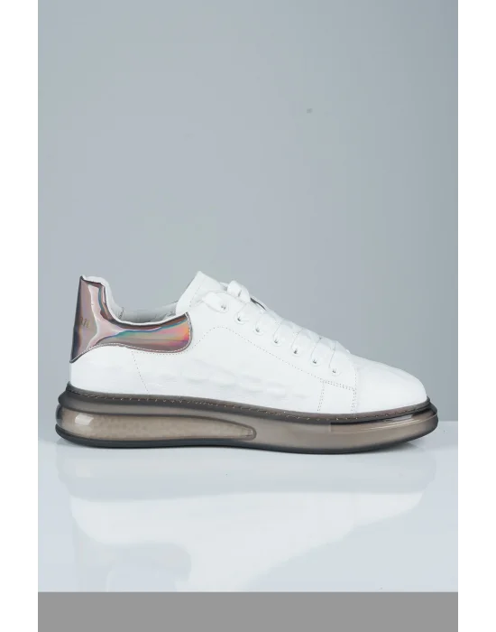 GUJA PREMİUM YILAN DERİLİ ER SPOR AYAKKABI - 22K415-001