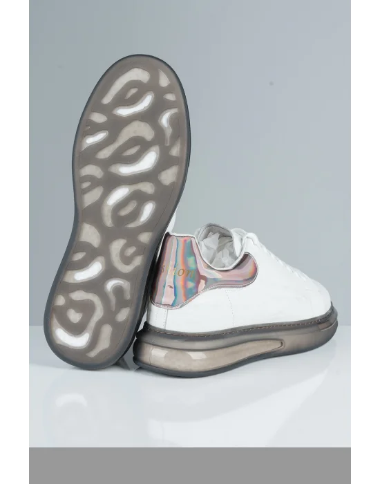 GUJA PREMİUM YILAN DERİLİ ER SPOR AYAKKABI - 22K415-001