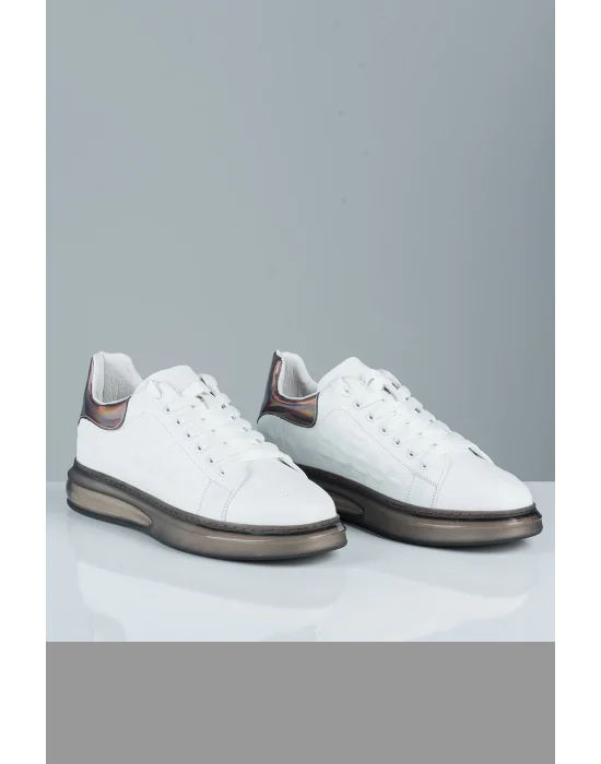 GUJA PREMİUM YILAN DERİLİ ER SPOR AYAKKABI - 22K415-001