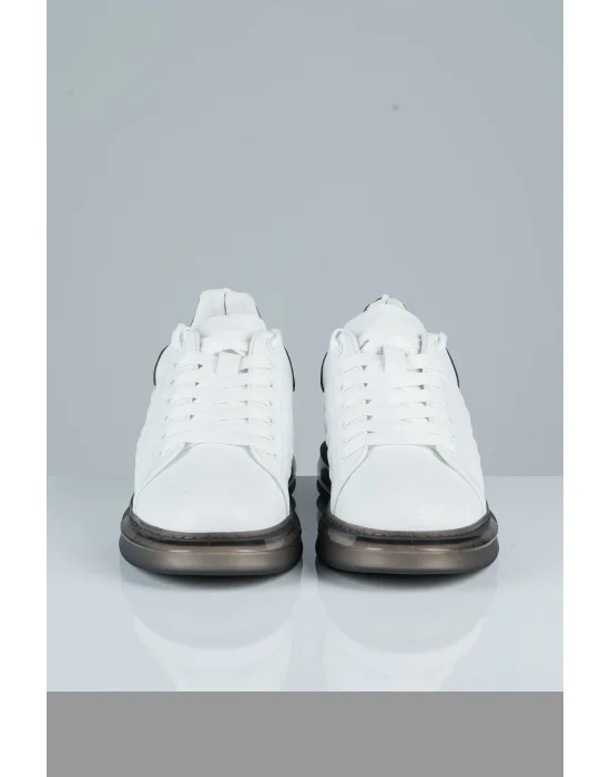 GUJA PREMİUM YILAN DERİLİ ER SPOR AYAKKABI - 22K415-001