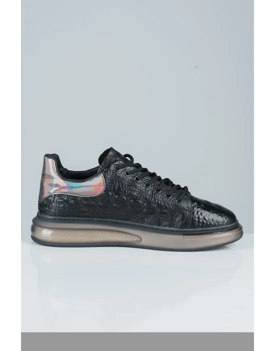 GUJA PREMİUM YILAN DERİLİ ER SPOR AYAKKABI - 22K415