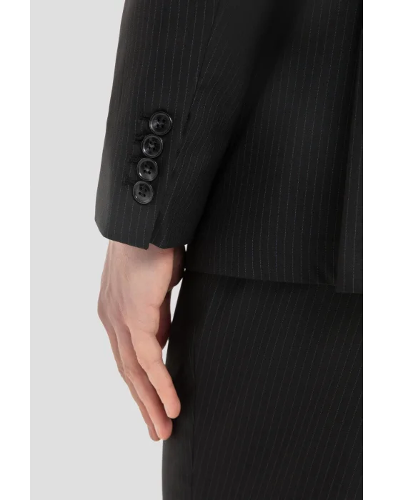 SABRİ ÖZEL NEW COLLECTİON %23 WOOL ÇİZGİLİ ER TAKIM ELBİSE