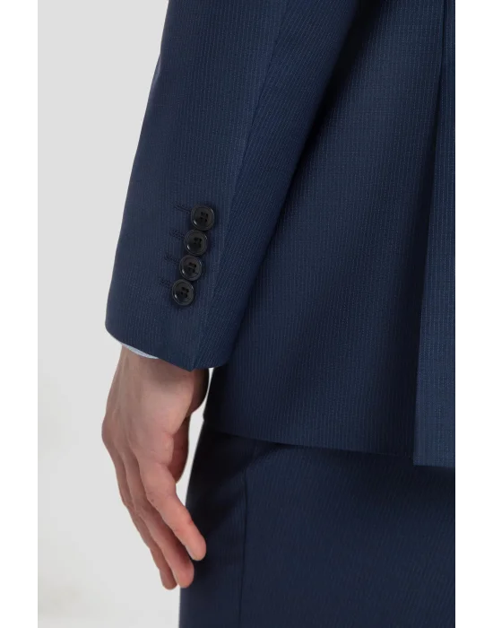 SABRİ ÖZEL NEW COLLECTİON %88 WOOL ÇİZGİLİ 4 DROP TAKIM ELBİSE