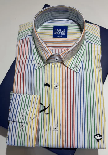PAUL MARTİN NEW SEASON EKOSE COTON ER GÖMLEK - PM3573-----396