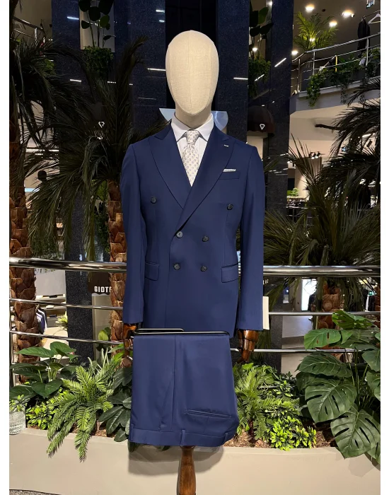 GİOTELLİ KLASİK KRUVAZE ERKEK TAKIM ELBİSE