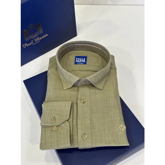 PAUL MARTİN NEW SEASON ŞİLE BEZİ NEW ERKEK GÖMLEK PM3512R1111